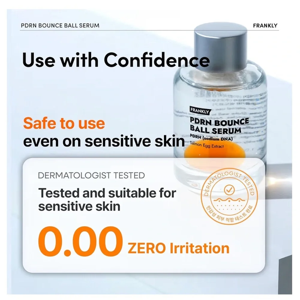 FRANKLY PDRN Bounce Ball Serum K-Beauty Korean Skincare